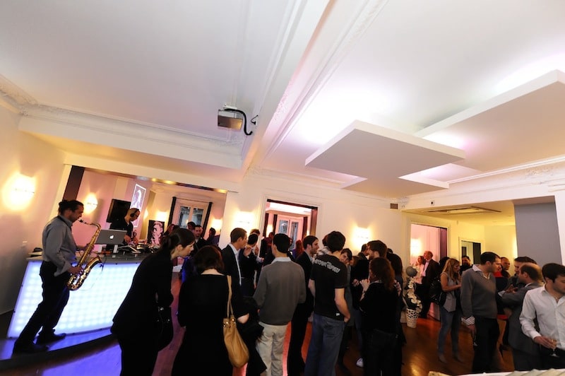 L’Appart Lafayette en configuration cocktail à Paris 9e